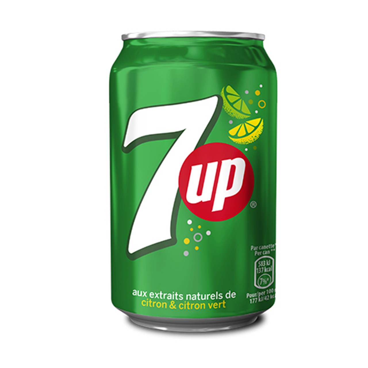 7up classic canette 33cl x24