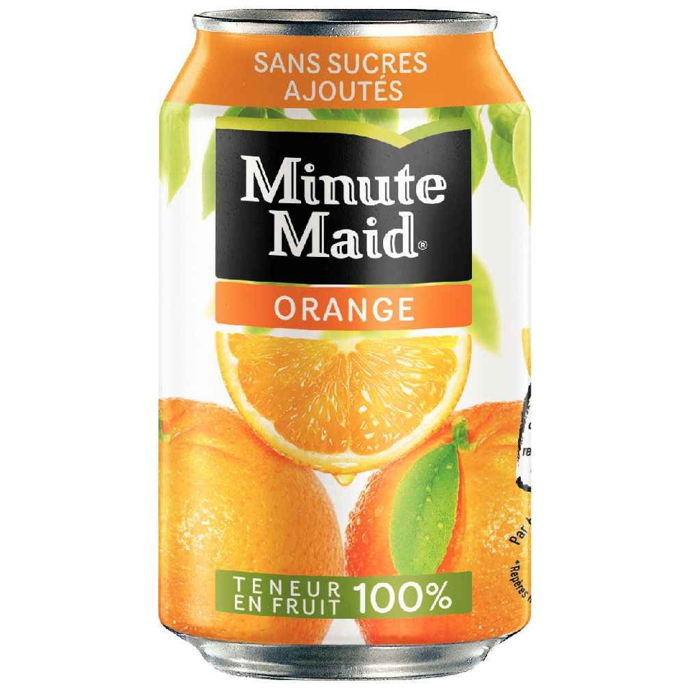 Minute-maid Orange canette 33cl x24